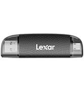 Lexar RW310X kart okuyucu, 205 MB/s'ye kadar hız, 2'si 1 arada USB C USB 3.2 Gen 1 OTG kartı...