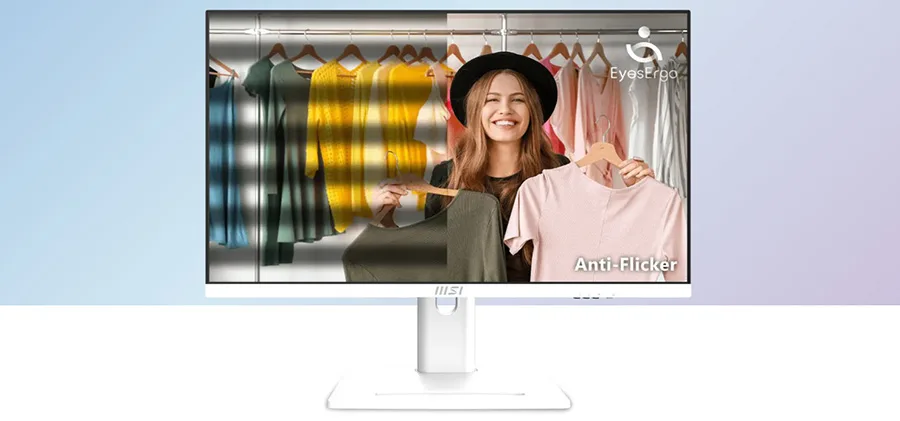 DAHA KONFORLU, DAHA ÜRETKEN
Anti-Flicker
Eye-Care Teknolojisi | Gözlerinizi Yorulmaktan Koruyun