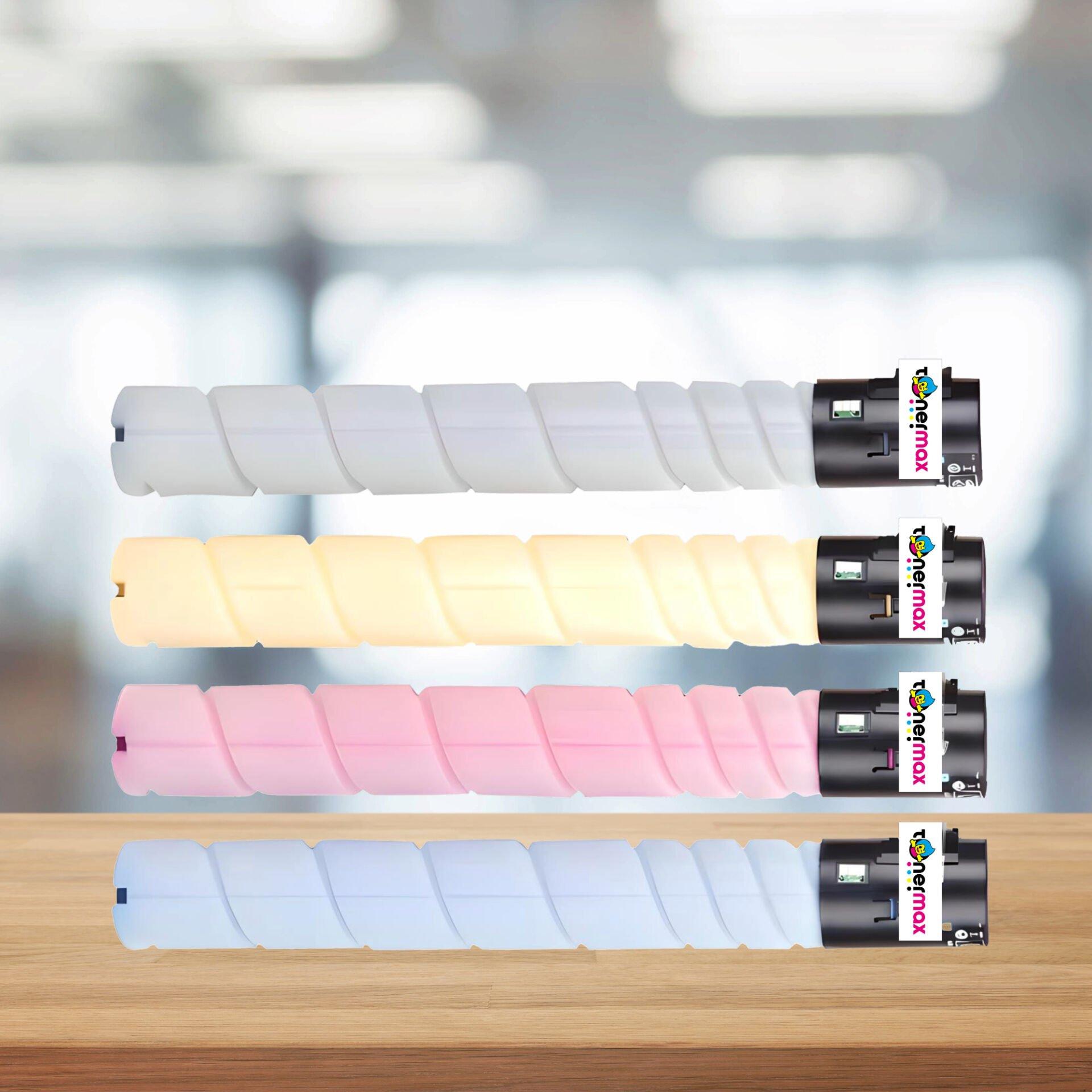 Konica Minolta Uyumlu Tonermax TN-324 Muadil Toner Set / Bizhub C258 / C308 / C368 Set Muadil Toner