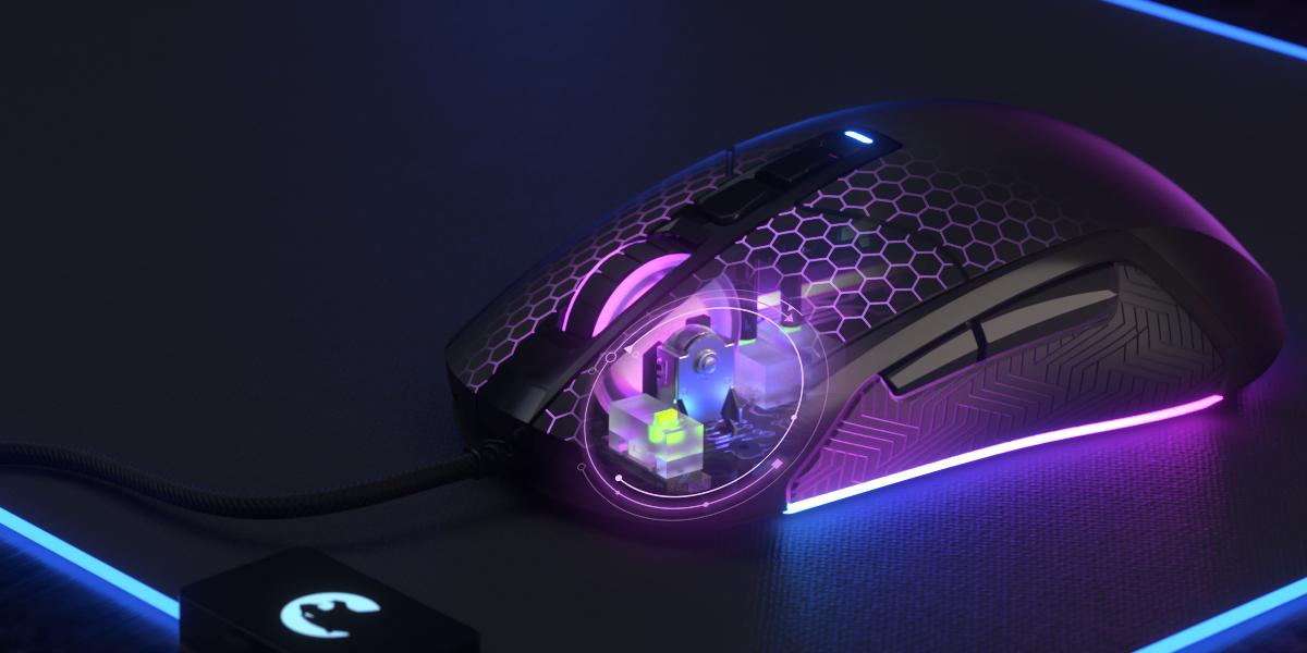 GamePower Kyojin 12.800DPI 7 Tuş RGB Optik Gaming Mouse