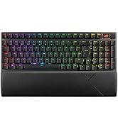 ASUS ROG Strix Scope II 96 Kablosuz Oyun Klavyesi, Üç Modlu Bağlantı, Nemlendirici Köpük ve Anahtar...
