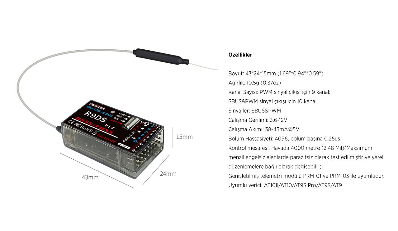 RADIOLINK RC4GS V2 Uzaktan Kumanda