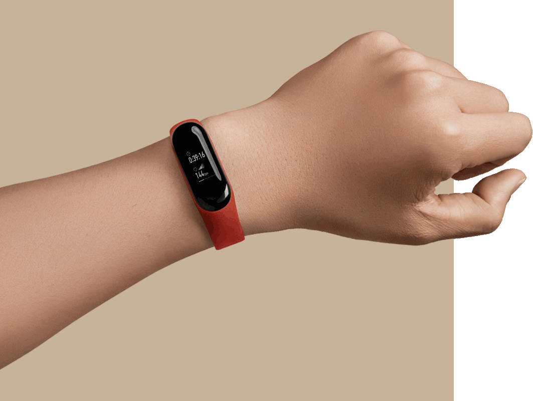 Xiaomi Mi Band 3 Bilekte Duruşu