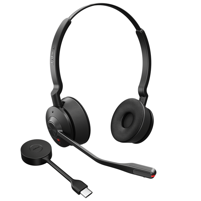 Jabra Engage 55 Mono Usb-C Ms Şarj Üniteli Kablosuz Kulak Üstü Kulaklık