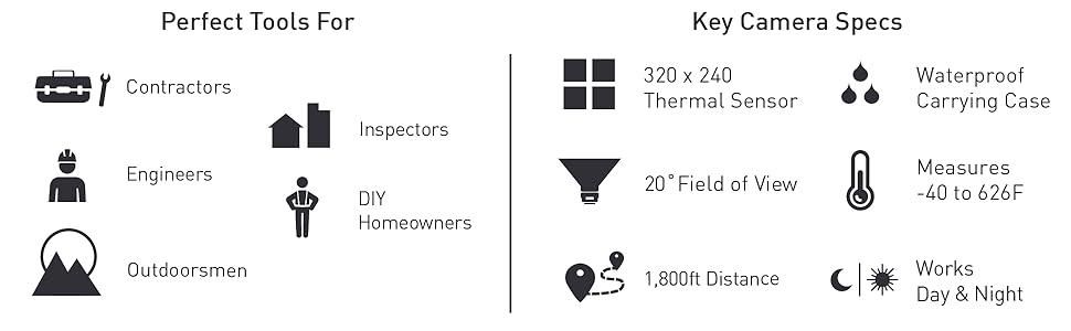 Seek Thermal, CompactPRO, termal görüntüleme kamerası, termal, fotoğraf, video, termografi, kamera, Seek