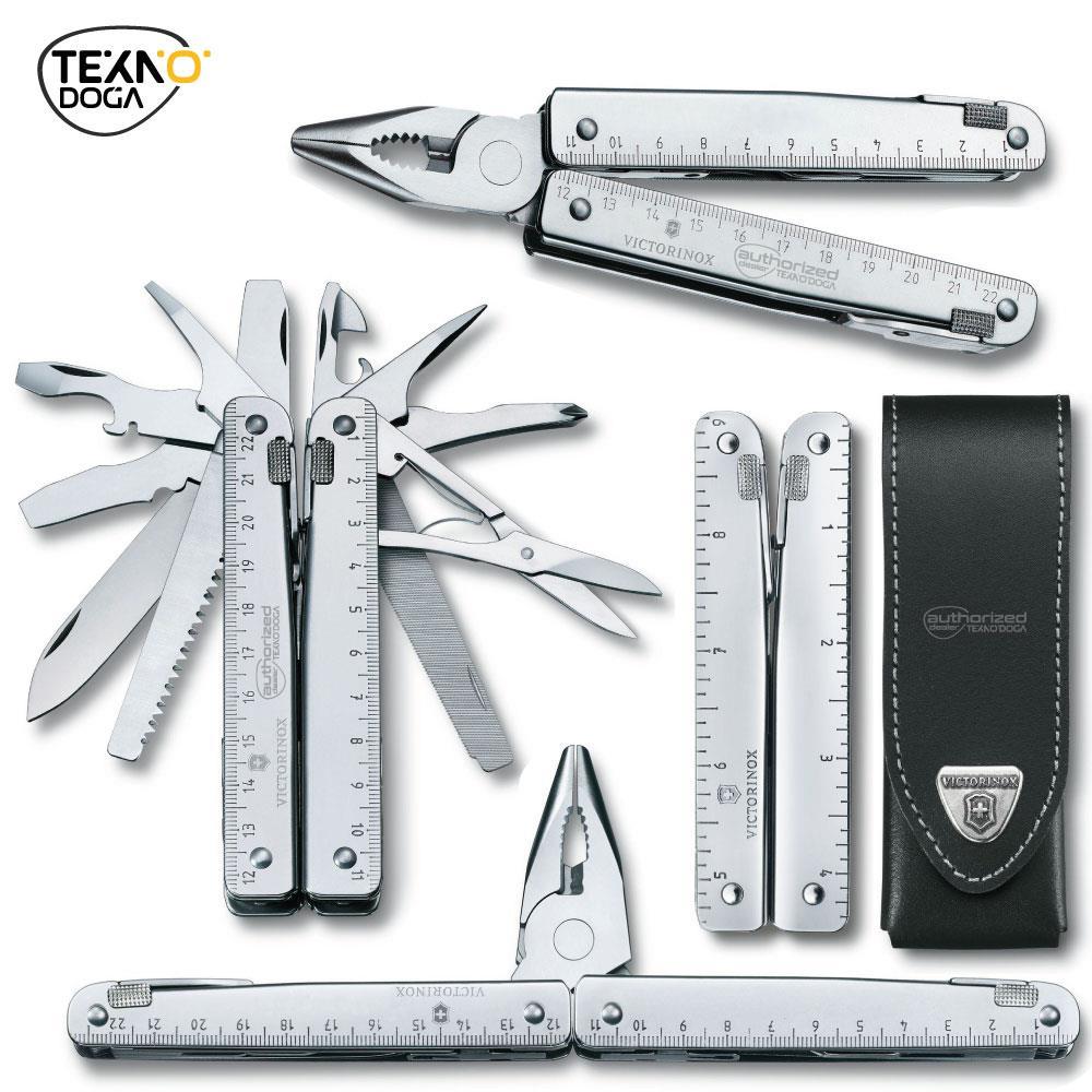 Victorinox SwissTool X Penseli Çakı Deri Kılıflı VT 3.0327.L