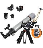 Celestron 22460 StarSense Explorer DX 102AZ Akıllı Telefon Uygulaması Etkin Refraktör Teleskop, iPhone/An...