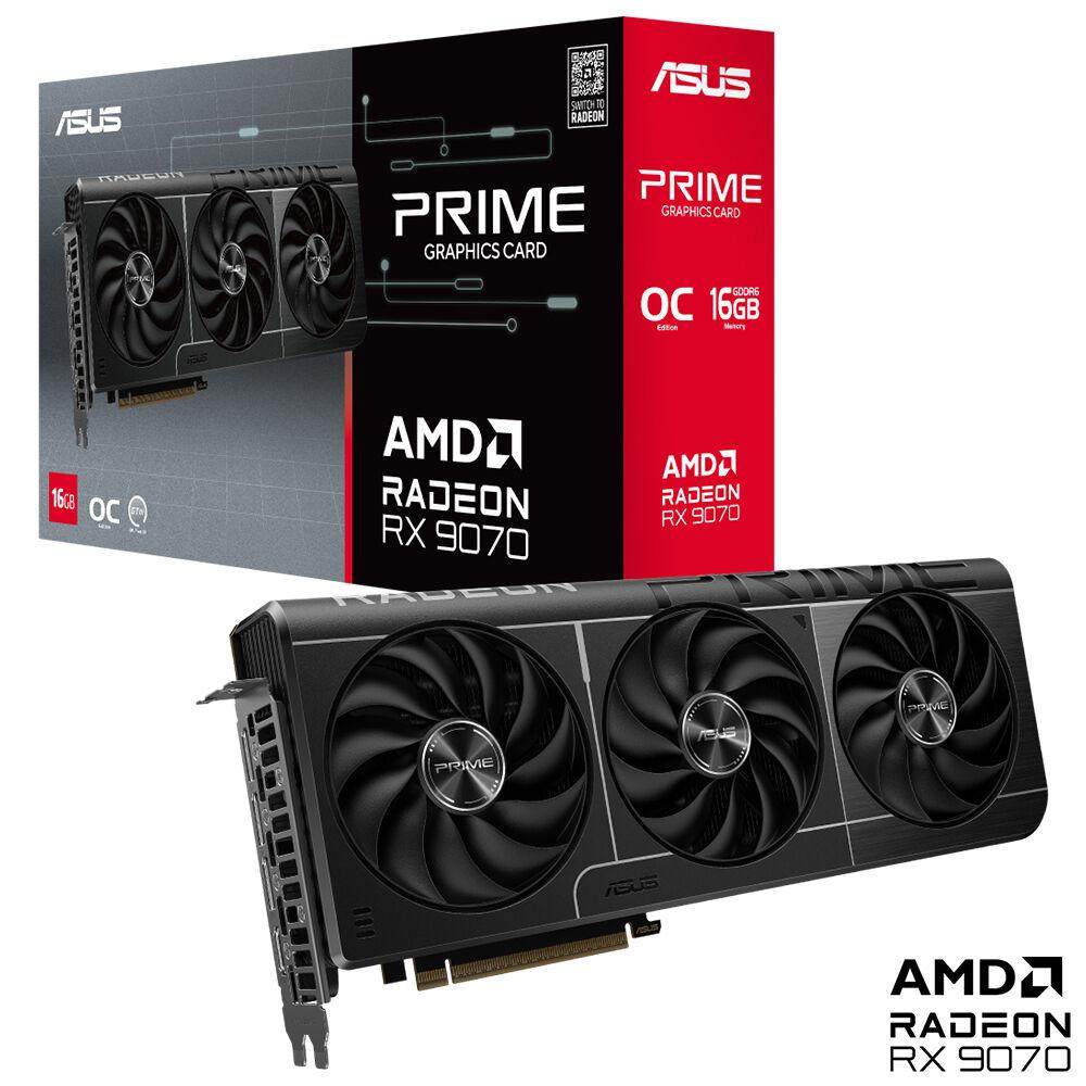 ASUS Prime Radeon™ RX 9070 OC Edition 16GB GDDR6