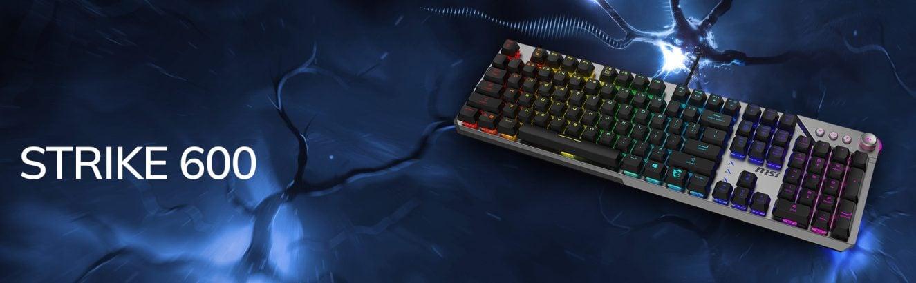 MSI STRIKE 600 Gaming Klavye H1