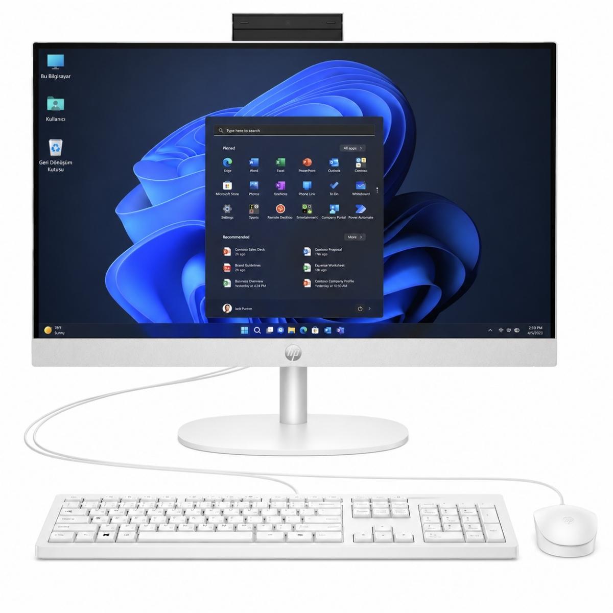 HP ProOne 240 G10 All-in-One Bilgisayar