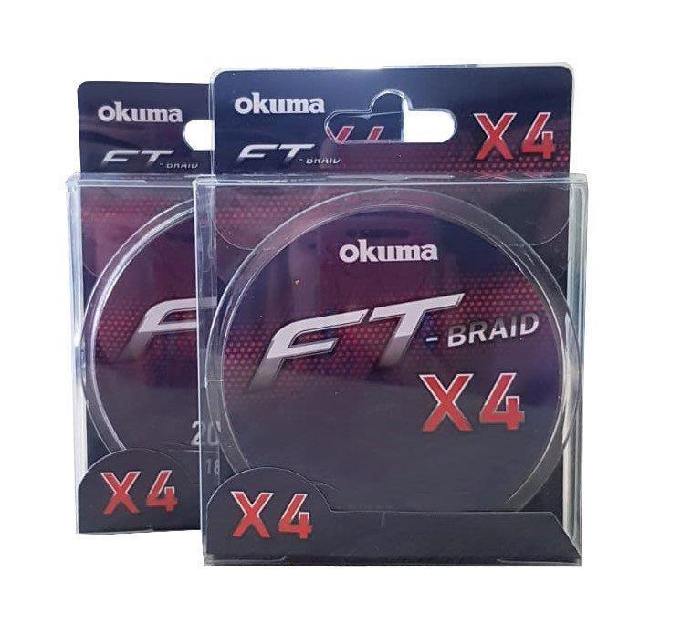 Okuma FT-Braid X4 4 Kat İp Misina Dynema Örgü Olta Misinası