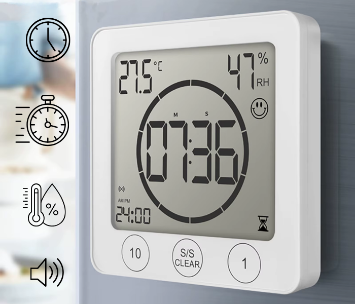 KT9 dijital timer mutfak ve sanayi tipi kullanım