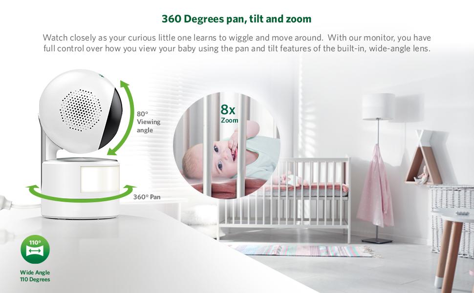 360 pan tilt yakınlaştırma