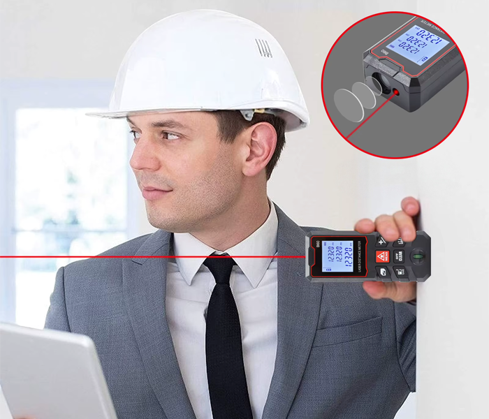 b40 lazerli mesafe ölçer