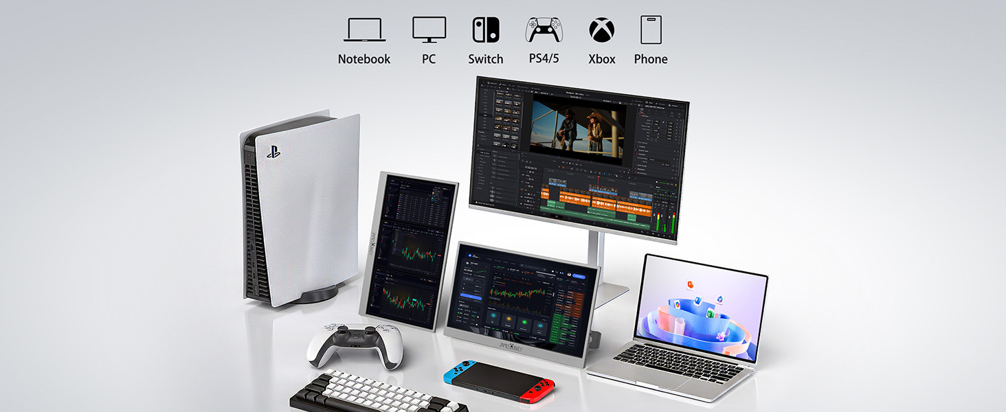 James Donkey JDP Air 15.6″ 60Hz IPS FHD Type C/HDMI Taşınabilir Monitör (Ölü Pikselde Anında Değişim)