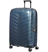 Samsonite Attrix - Spinner L, Suitcase, 75 cm, 97 L, Blue (Steel Blue)