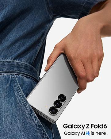 samsung galaxy z fold-6 katlanabilir akıllı telefon, cep telefonu, galaxy ai is here