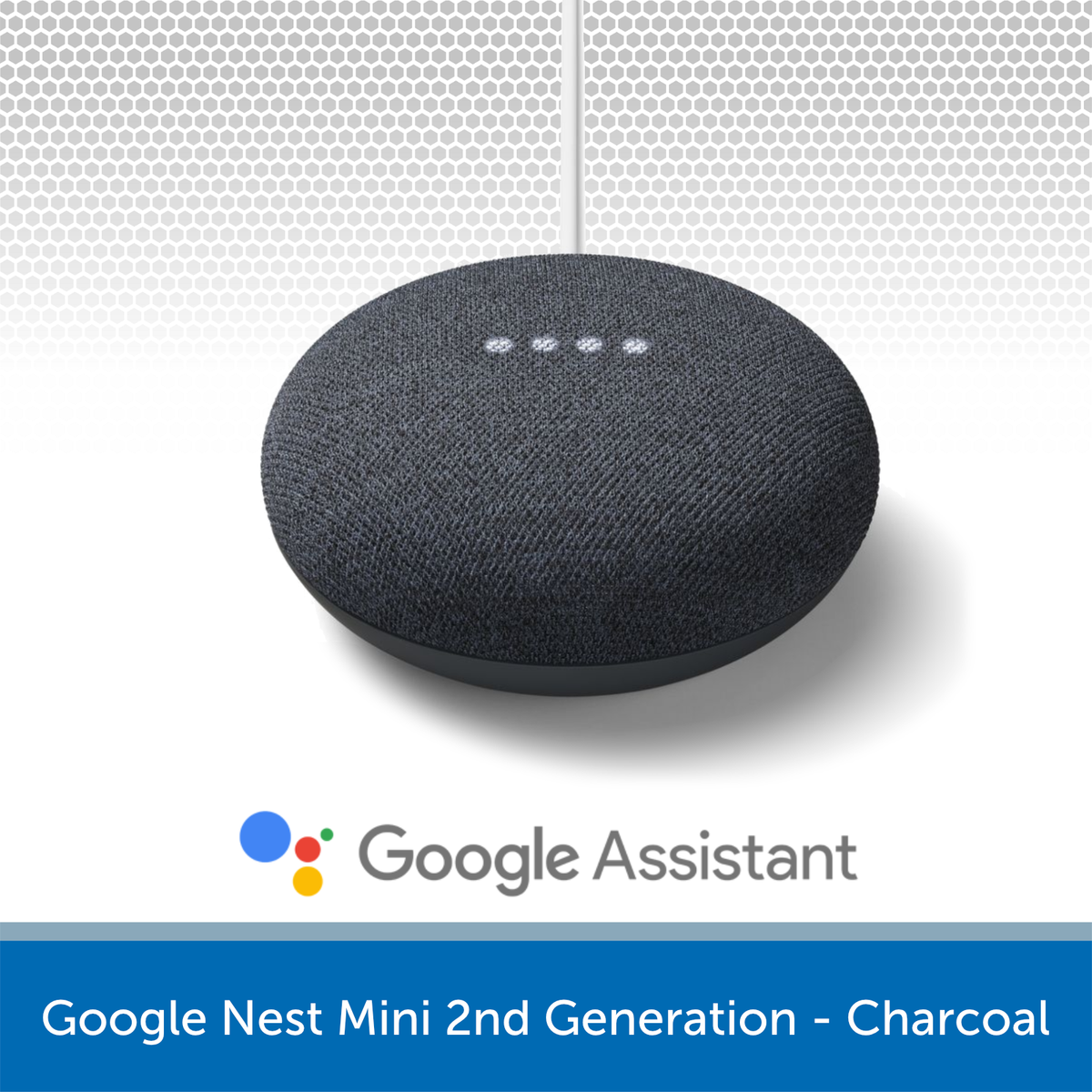 Google Nest Mini 2nd Generation - Charcoal | Audiovolt