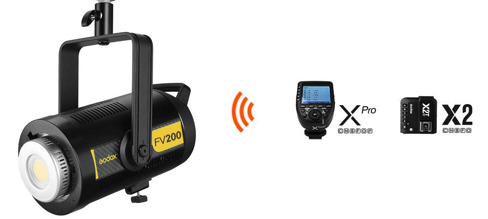 Godox FV200 Flaş / LED200W Video Işığı