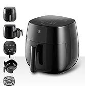 ZWILLING Air Fryer / sıcak hava fritözü, 4 l, 6 program, 1.400 Watt, kızartma, pişirme ve fırınlama...