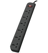Belkin 6-Soket Dalgalanma Koruyucu Evrensel Soket 6.5Ft (2 Metre) Ağır Kablo Aşırı Yük P ile...