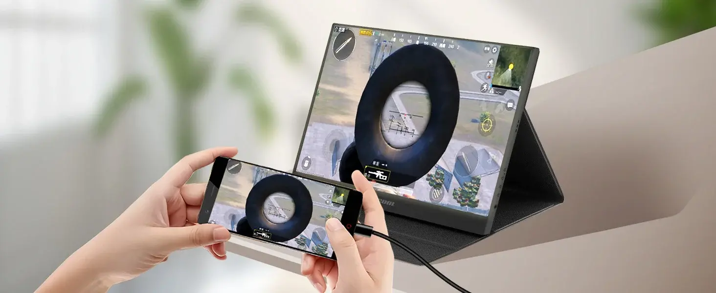 Ezcool Lite E15 15,6’’ 60HZ FHD Taşınabilir Monitör (Sıfır Ölü Piksel Garantili)