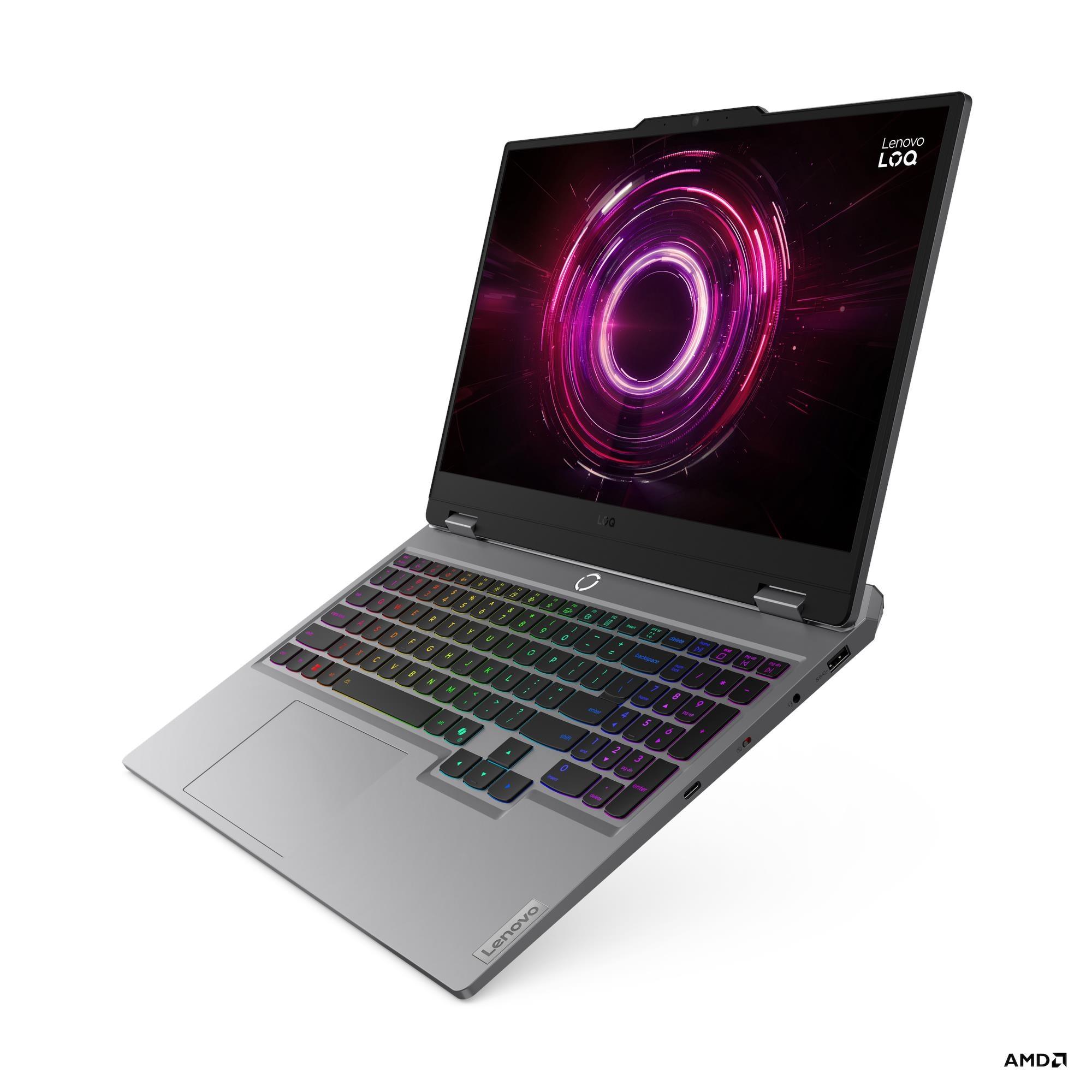 Lenovo LOQ 15AHP10 AMD Ryzen 7 250 40 GB 4 TBSSD RTX 5050 100W 440 AI TOPS Windows 11 Pro 15.6