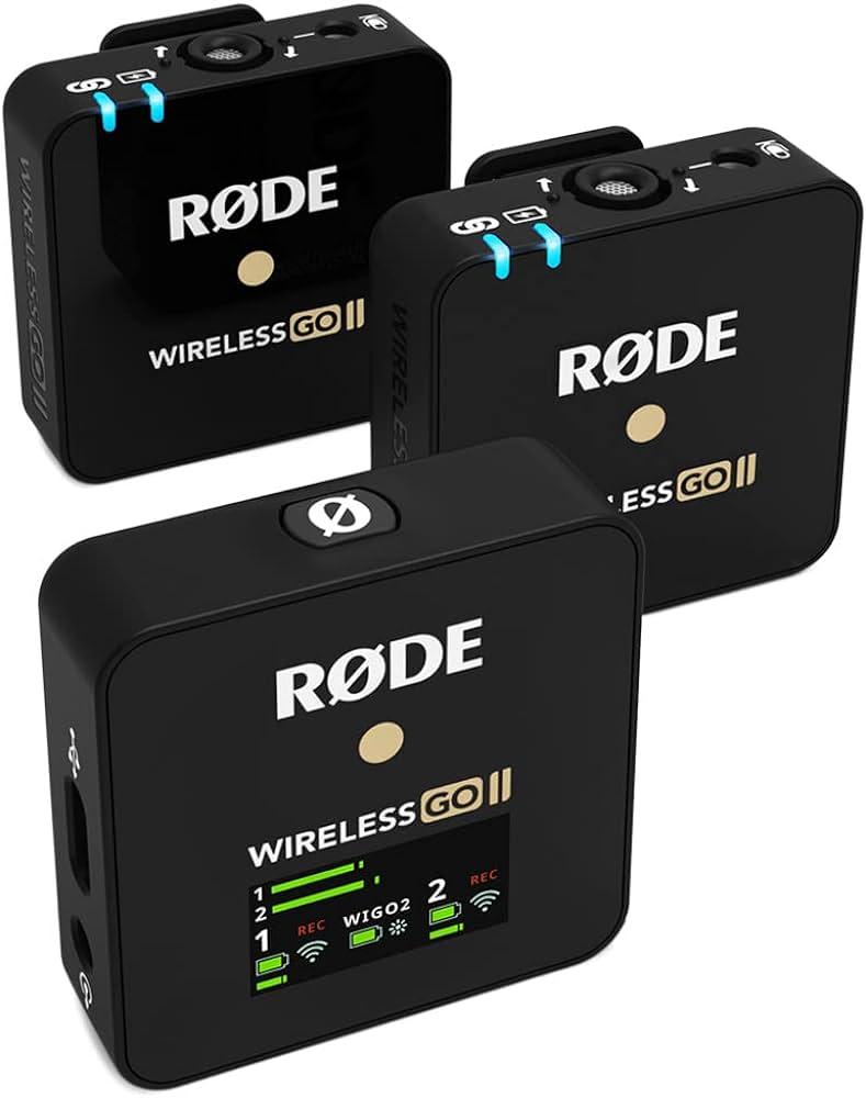 RØDE Wireless GO II, Çift Kanallı, Kayıt Edicili Telsiz Mikrofon Sistemi :  Müzik Enstrümanları ve DJ