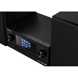 İnternet radyosu, DAB+ dijital radyo, UKW ve Bluetooth ses akışı
