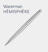 Waterman Hémisphère tükenmez kalem | paslanmaz çelik krom süslemeli | orta uç | mavi mürekkep...