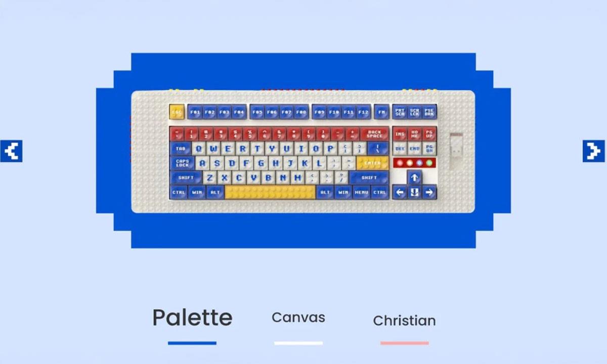 MelGeek Pixel Canvas Mekanik Klavye H10