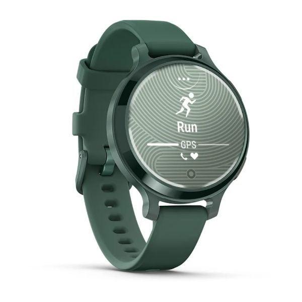 Garmin Lily 2 Active - Jasper Yeşili, Jasper Yeşili Silikon Kayışlı görsel 3