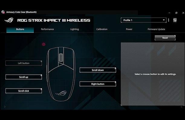 ASUS ROG Strix Impact III Wireless Beyaz Mouse h18