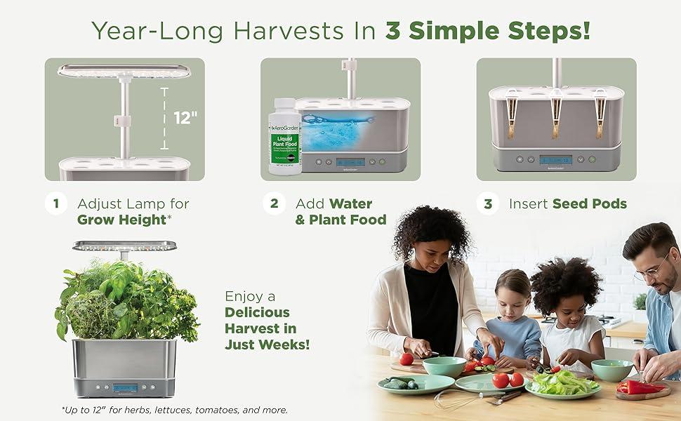 Year-Long Harvests In 3 Simple Steps