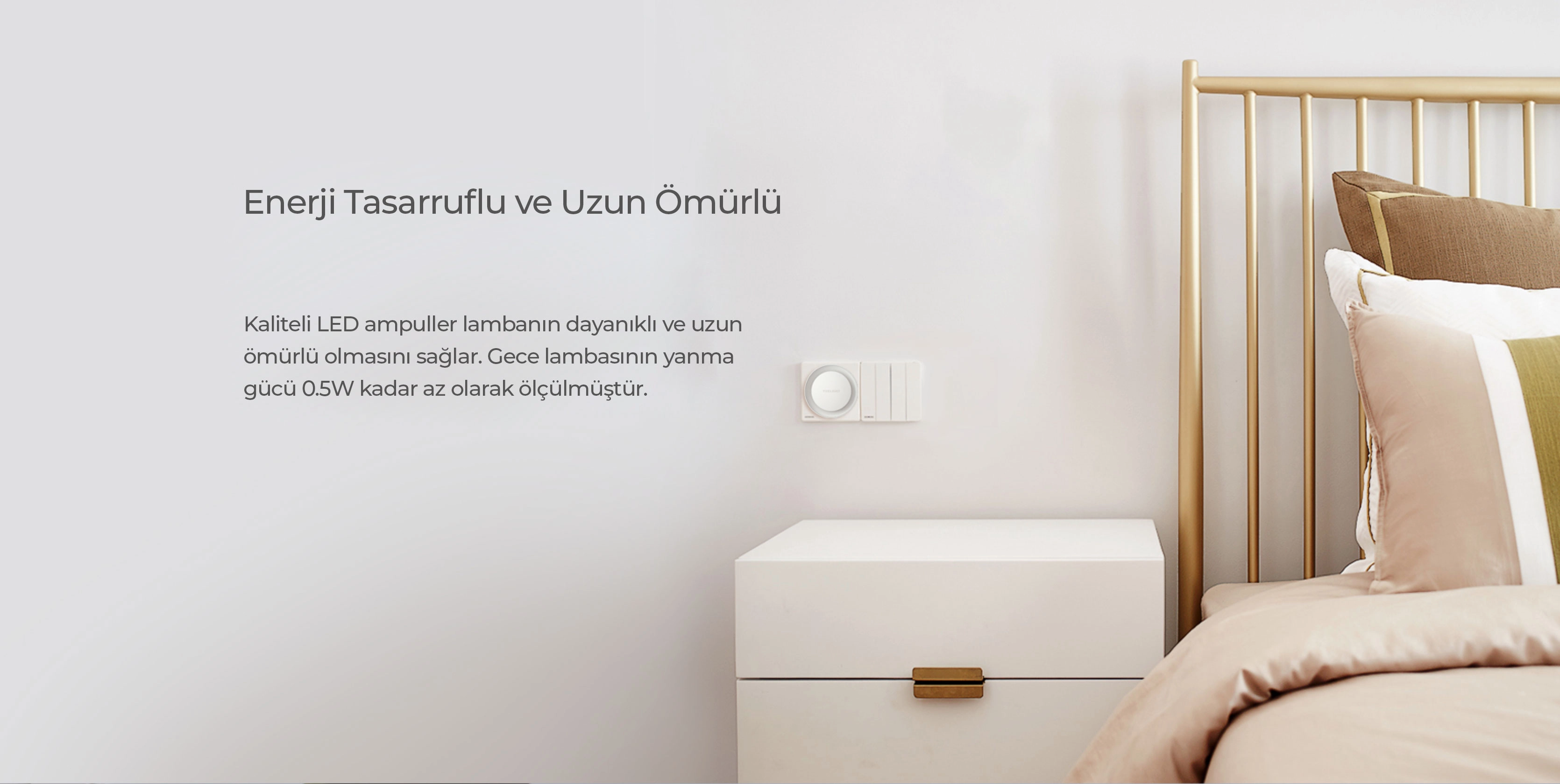 Yeelight Prizli Sensörlü Gece Lambası