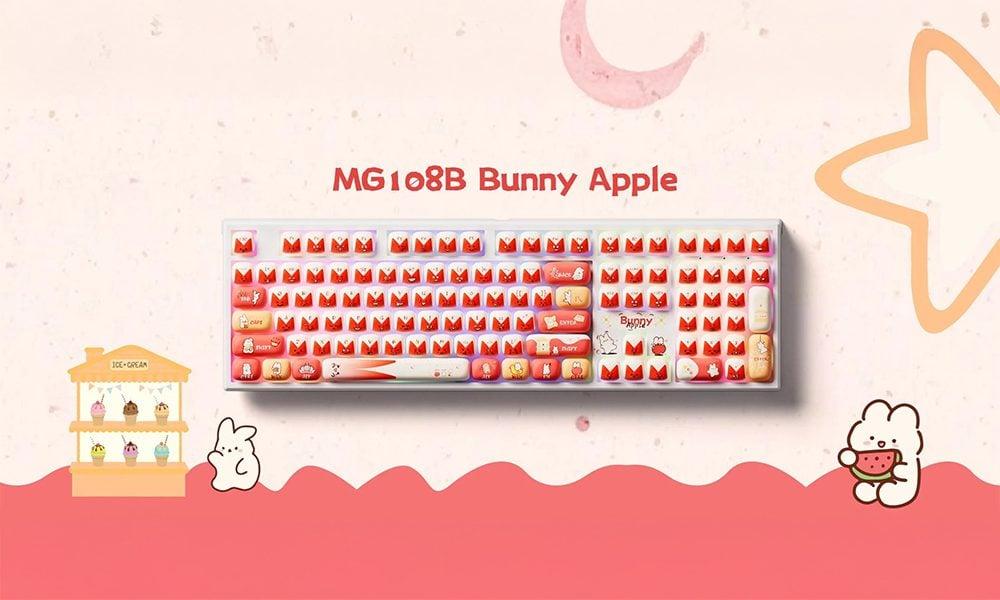 AKKO MONSGEEK MG108B Bunny Apple