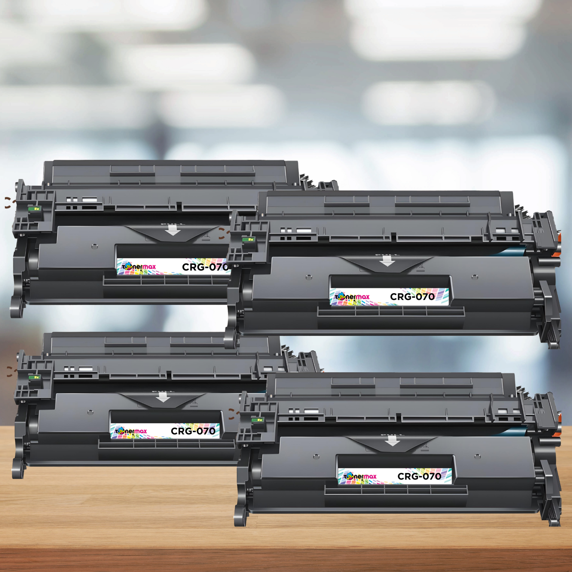 Canon CRG-070 Muadil Toner 4'lü Paket