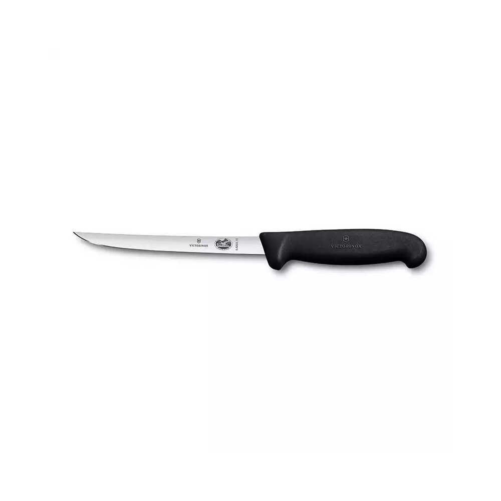 Victorinox 15cm Ekstra Dar Ağız Sıyırma Bıçağı Siyah 5.6203.15