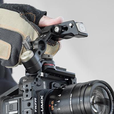 Panasonic GH6 Pro Kiti için Kamera Kafesi - Siyah Panasonic GH6 Pro Kiti için Kamera Kafesi - Siyah