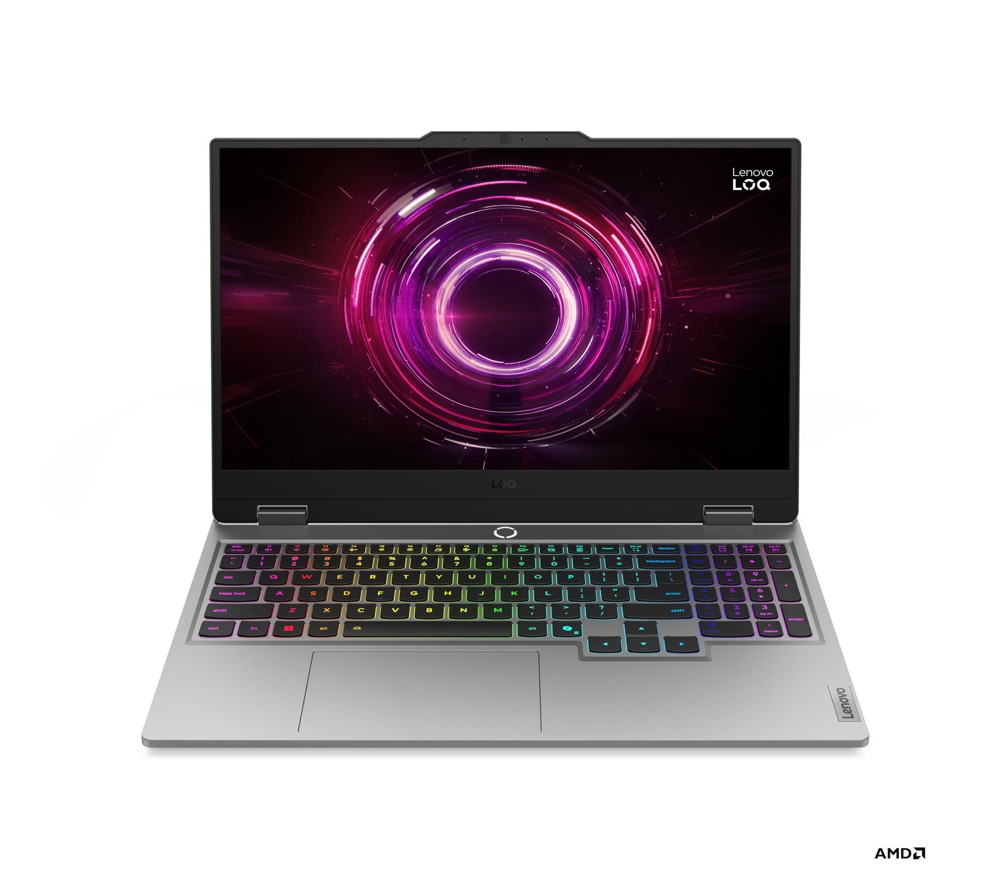 Lenovo LOQ 15AHP10 AMD Ryzen 7 250 40 GB 4 TBSSD RTX 5050 100W 440 AI TOPS Windows 11 Pro 15.6