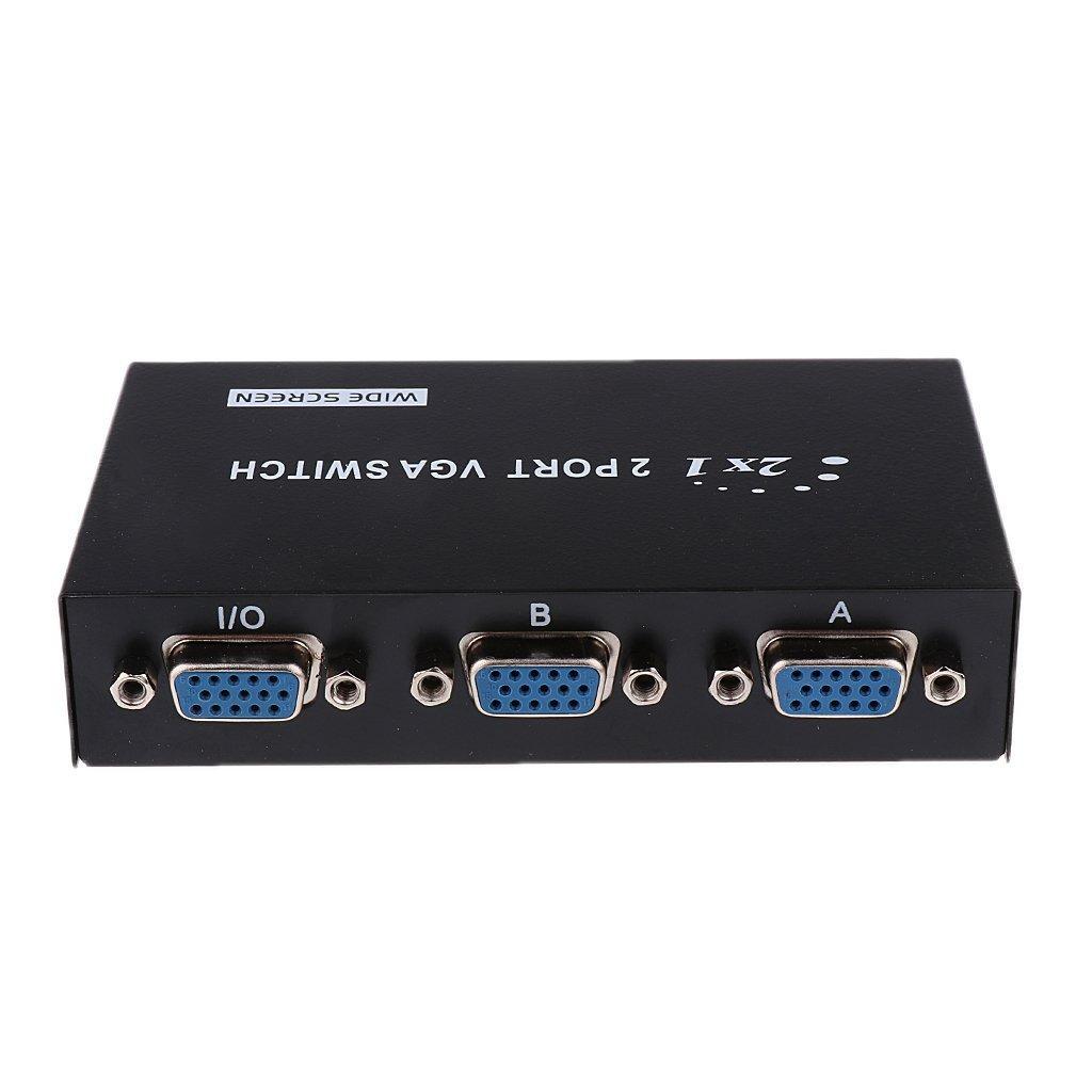 Powermaster 2 Giriş 1 Çıkış Vga Toplayıcı Switch PM-4263