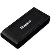 Kingston XS1000 1 TB Harici SSD USB 3.2 Gen 2 Taşınabilir Katı Hal Sürücüsü Siyah - SXS1000/1000G