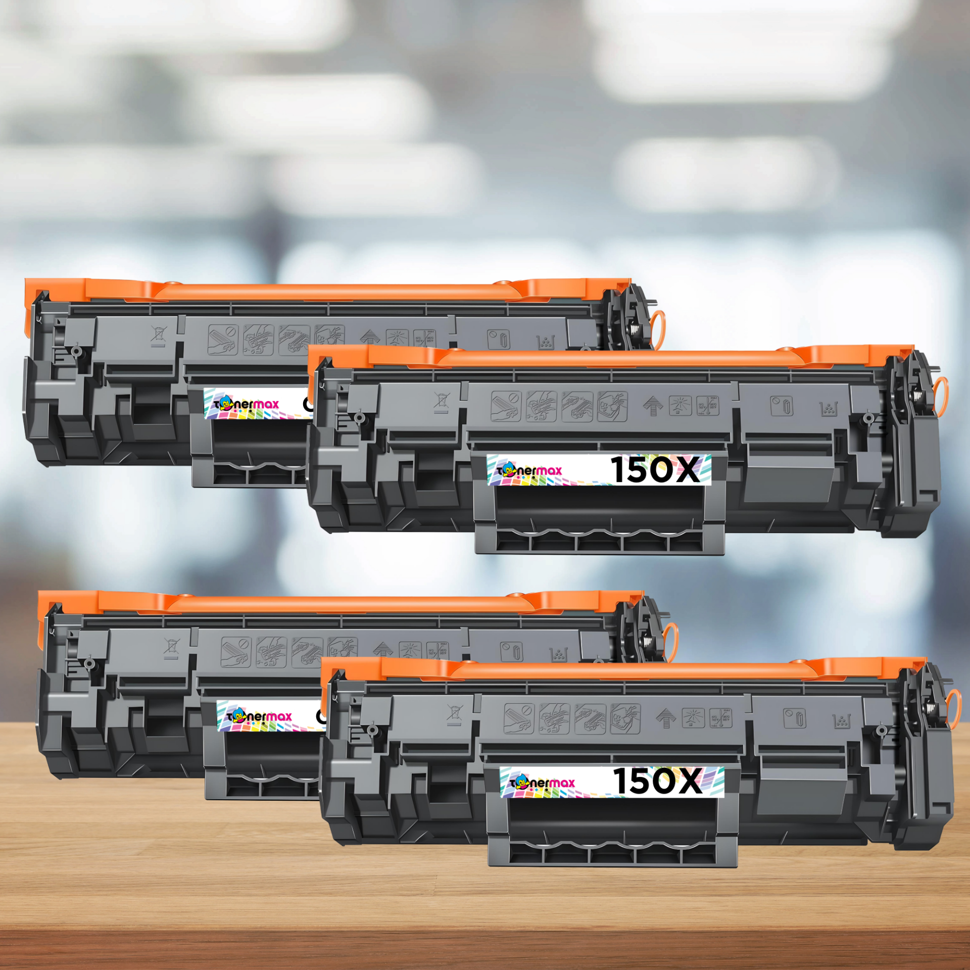 Hp 150X W1500X Muadil Toner 4'lü Paket / LaserJet MFP M141a / M141w / M111a / M111w