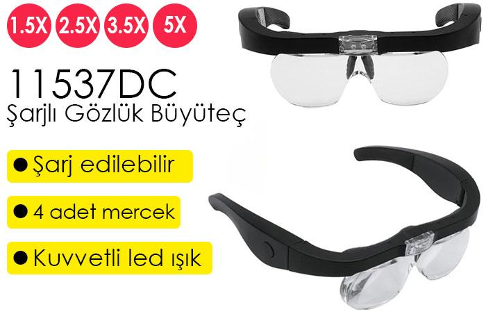 11537dc gözlük büyüteç