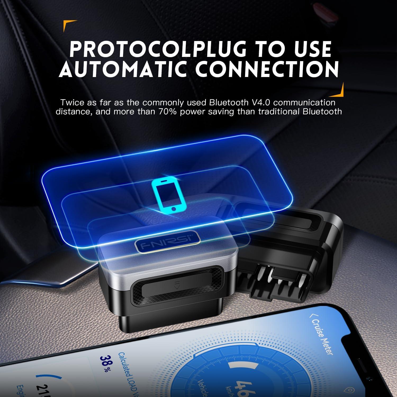 FNIRSI FD10 otomatik Bluetooth bağlantısını gösteriyor.