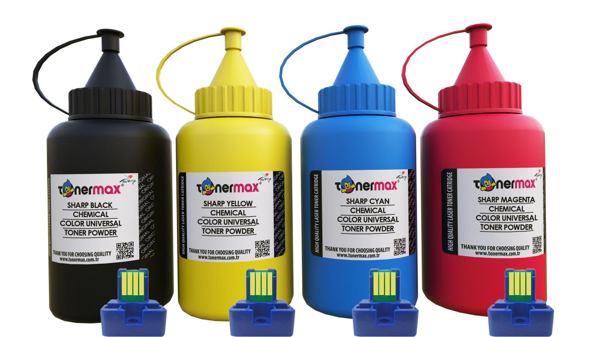 Sharp MX-31GT Toner Tozu ve Çipi - Set / MX2301n / MX2600n / MX3100n