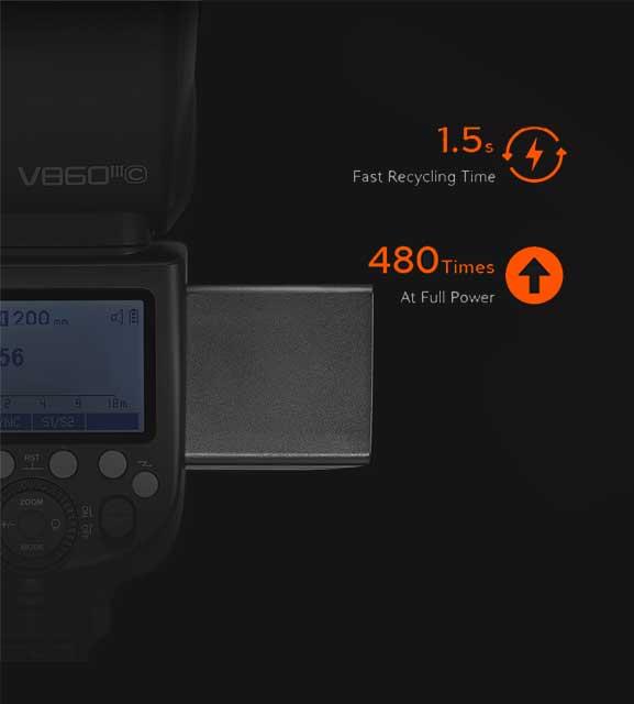 Godox V860III-N Nikon Uyumlu Tepe Flaşı Godox V860III-N Nikon Uyumlu Tepe Flaşı