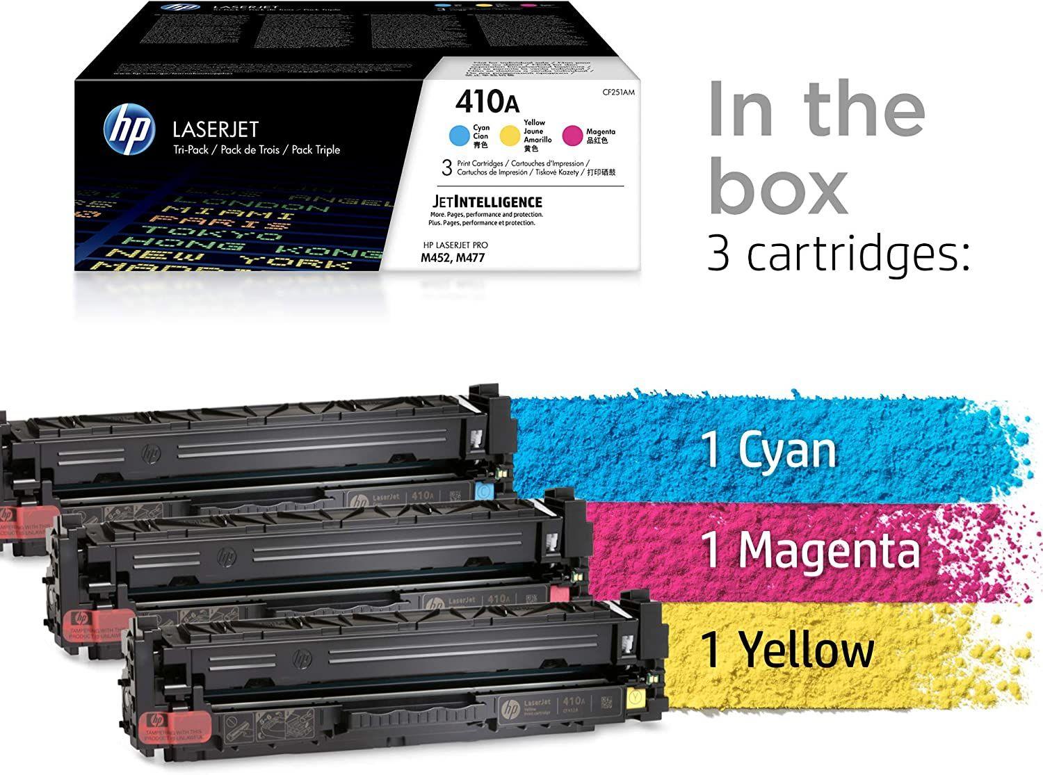 Hp 410A / CF411A / CF412A / CF413A Orjinal Toner Takım /M452 / M477