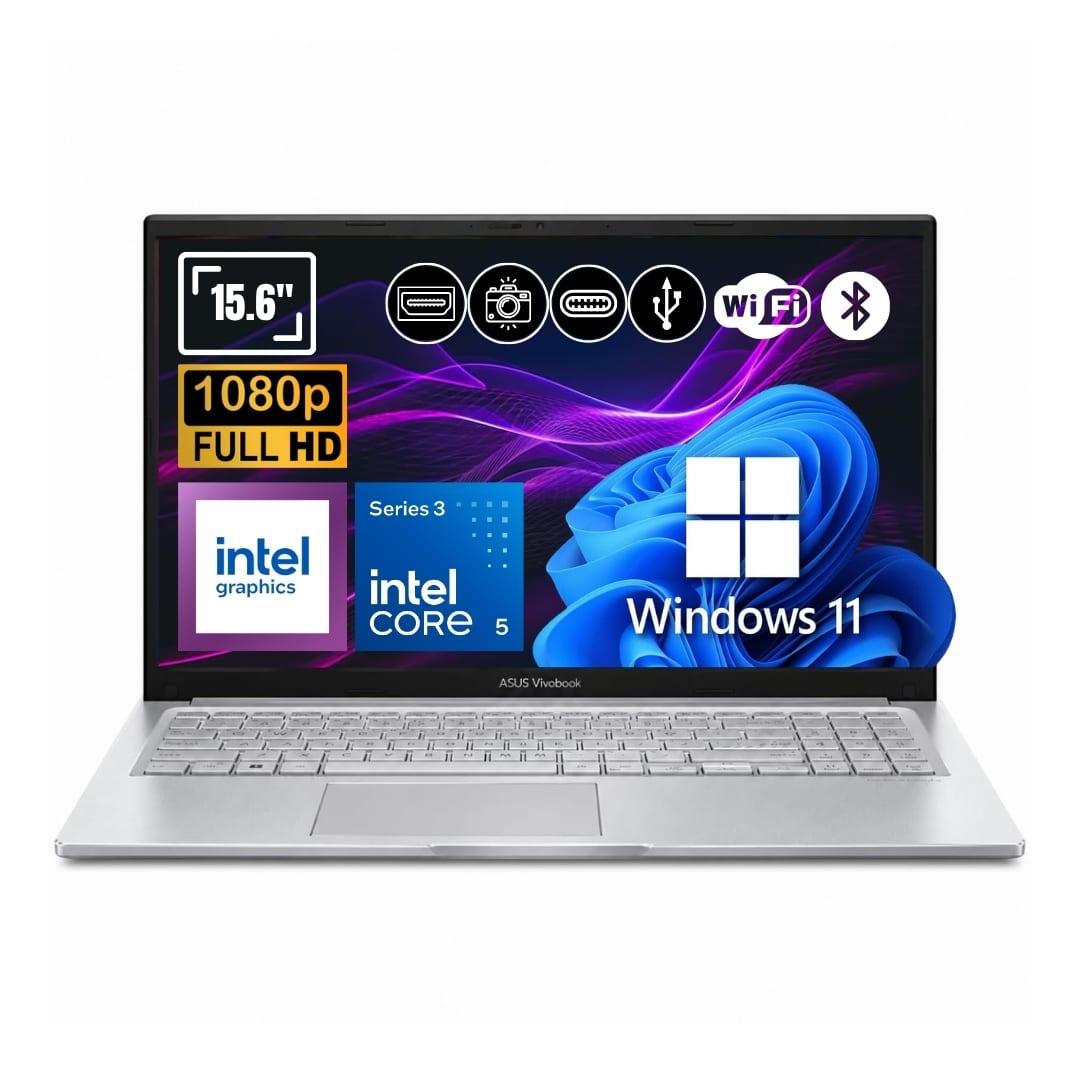 ASUS Vivobook 15 A1504MA-BQ1250W_A5 Intel Core 5 315 16GB DDR5 2TB SSD Windows 11 Home Notebook