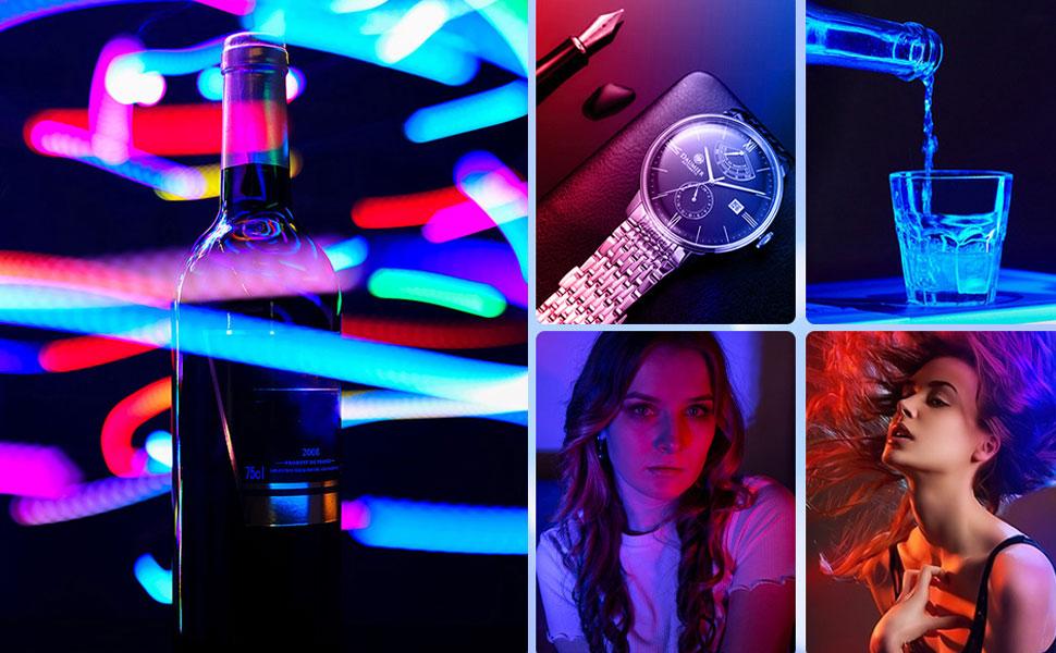 Gdx TB-40 RGB Led Tüp Işık (Uzunluk: 40 cm) Gdx TB-40 RGB Led Tüp Işık (Uzunluk: 40 cm)
